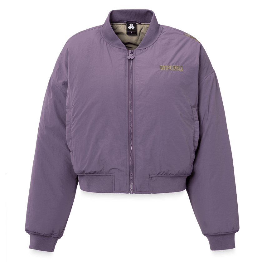 153. Bomber jacket Nightshade Purple oversized fit - Defqon.1 Festival Store