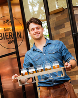Beer tasting at the Beer Garden image
