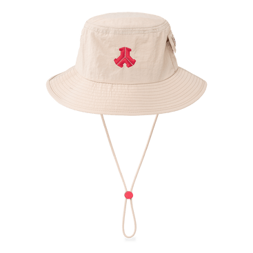 214. Safari hat Sand/Red image