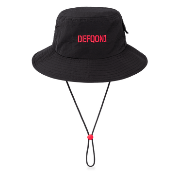 215. Safari hat Pocket red/black image