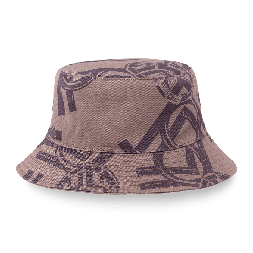 216. Bucket hat Reversible mauve - Defqon.1 Festival Store