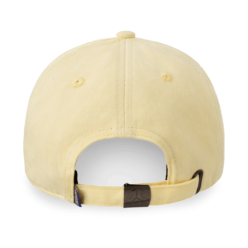 218. Baseball cap butter yellow - Defqon.1 Festival Store
