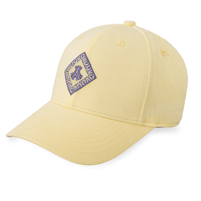 218. Baseball cap butter yellow - Defqon.1 Festival Store