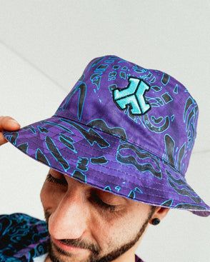 221. Bucket hat Reversible All-over Tie Dye image