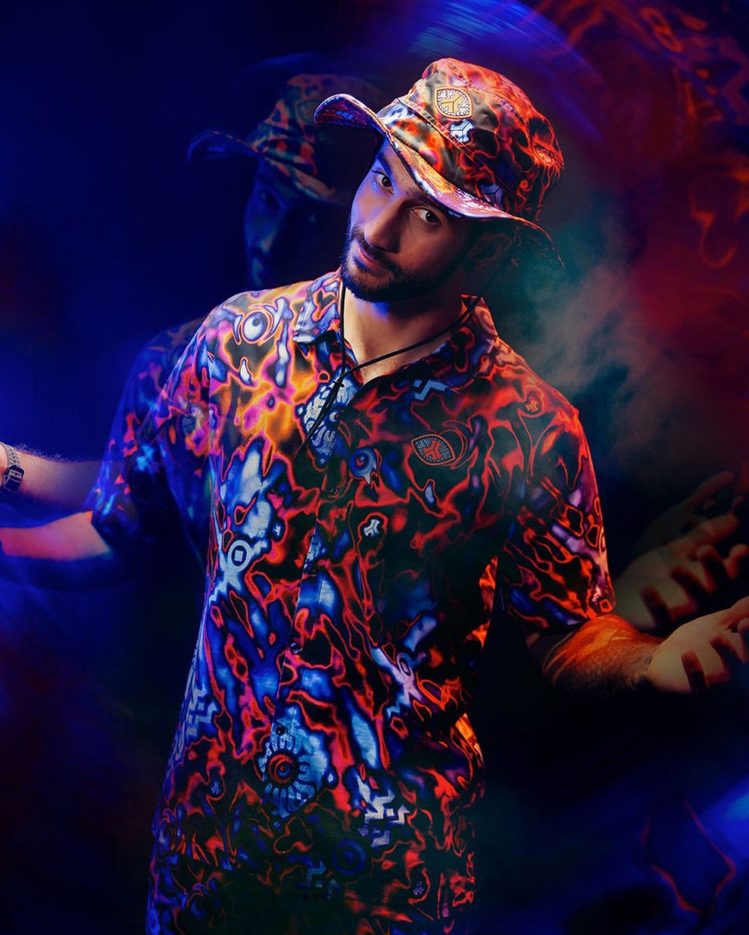 950. Safari hat Sunday Funday all over - Defqon.1 Festival Store