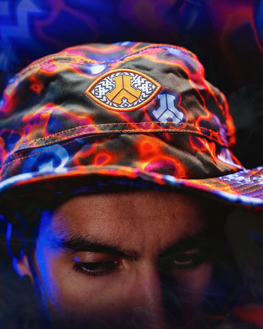 950. Safari hat Sunday Funday all over - Defqon.1 Festival Store