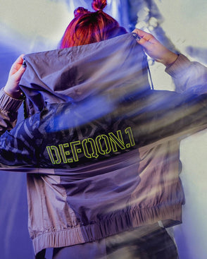 151. Track jacket Midnight Purple cropped fit image