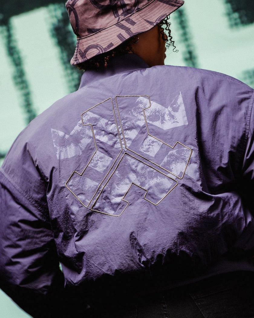 153. Bomber jacket Nightshade Purple oversized fit - Defqon.1 Festival Store