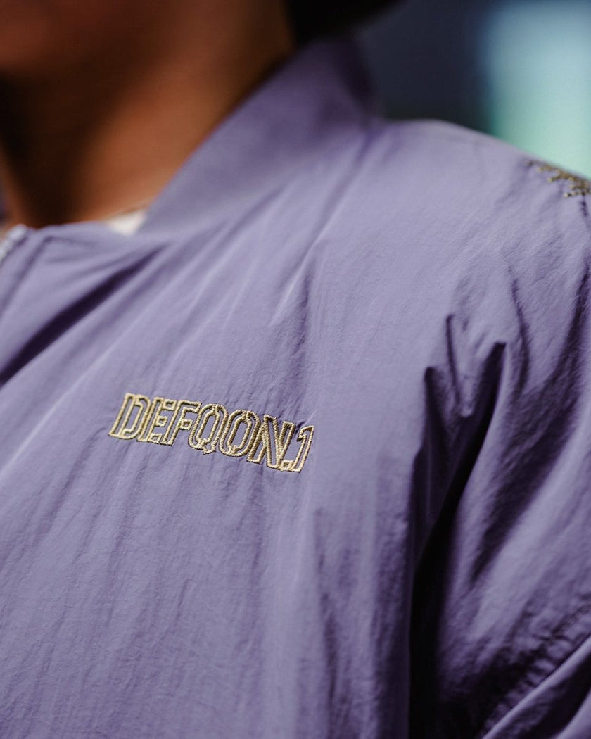 153. Bomber jacket Nightshade Purple oversized fit - Defqon.1 Festival Store