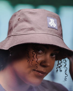 216. Bucket hat Reversible mauve image