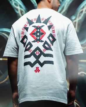 018. T-shirt Sacred Oath Off-white oversized fit image