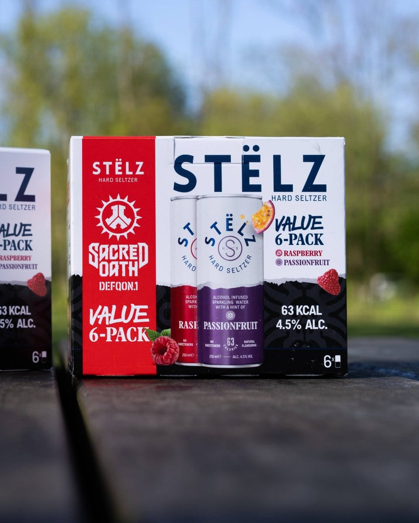6 - pack STËLZ Hard Seltzer - Defqon.1 Festival Store