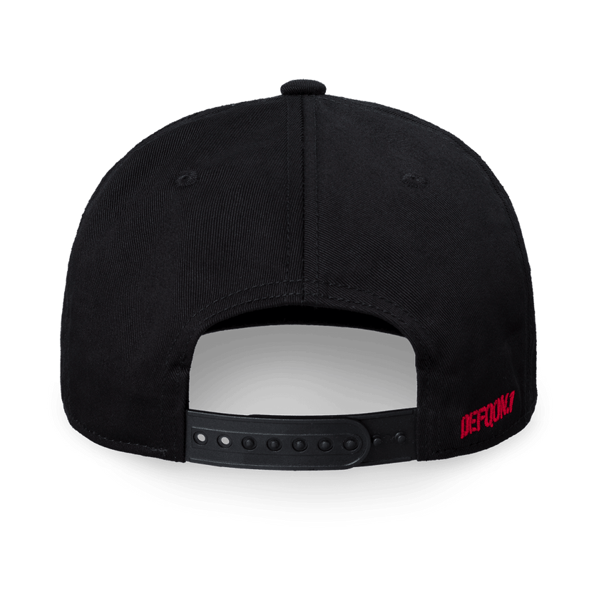 210. Snapback black/red - Defqon.1 Festival Store