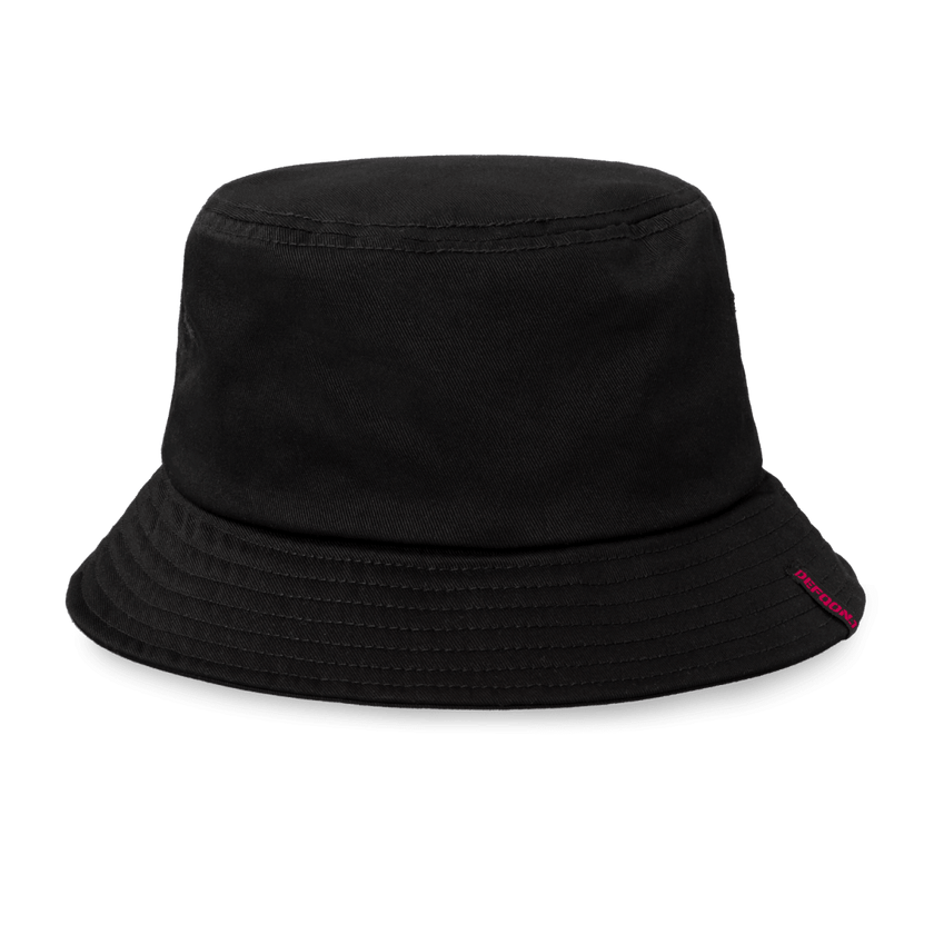 219. Bucket hat black/red - Defqon.1 Festival Store