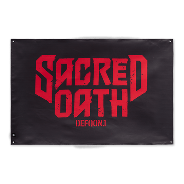 246. Flag Sacred Oath Double Sized image