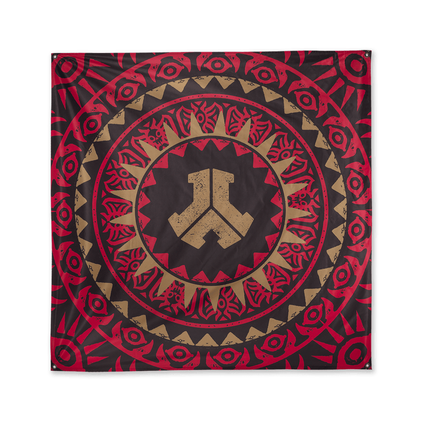 247. Flag Sacred Oath square mandala print - Defqon.1 Festival Store