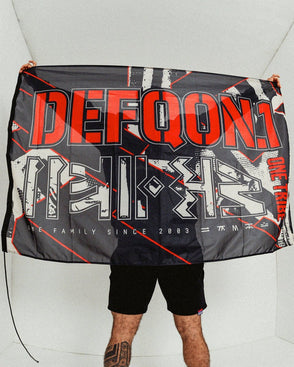 248. Flag One Tribe Black/red image