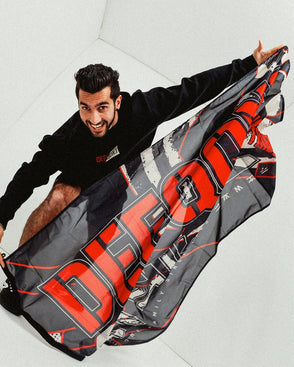 248. Flag One Tribe Black/red image