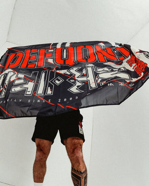 248. Flag One Tribe Black/red image