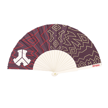 236. Handfan Red/yellow image