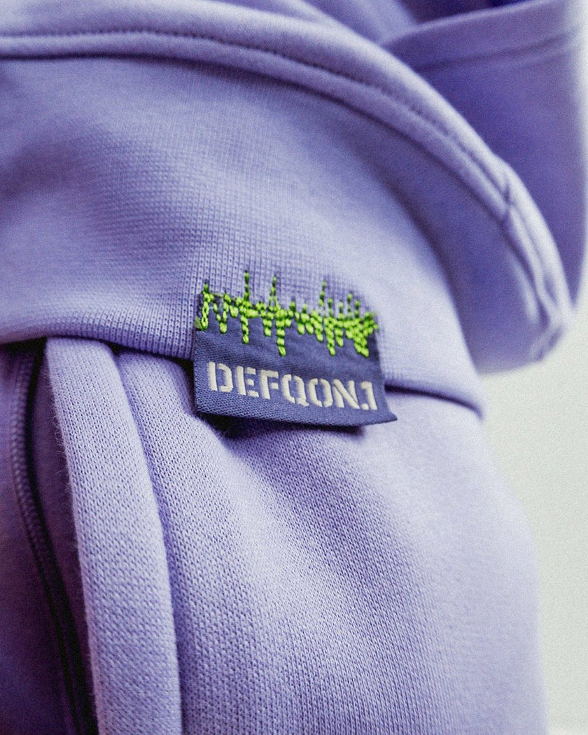 053. Hoodie Colleidoscope Lila boxy fit - Defqon.1 Festival Store