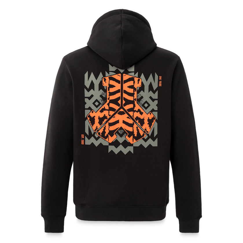 061. Hoodie Orange/Black - Defqon.1 Festival Store