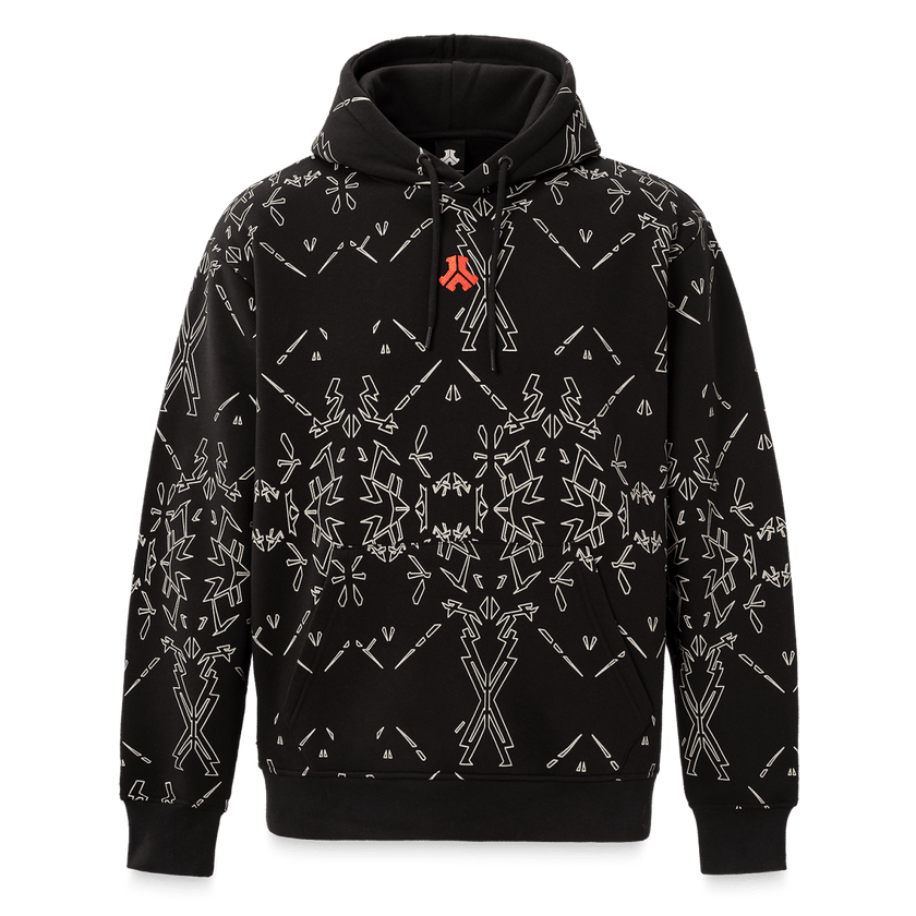 065. Hoodie All Over black - Defqon.1 Festival Store