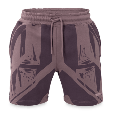 090. Jogging shorts Big Print mauve image