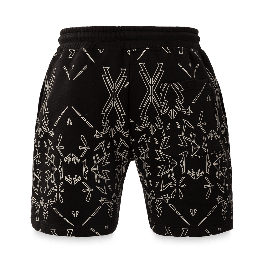 098. Jogging Shorts All Over black - Defqon.1 Festival Store