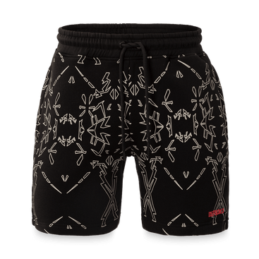 098. Jogging shorts All-over Black image