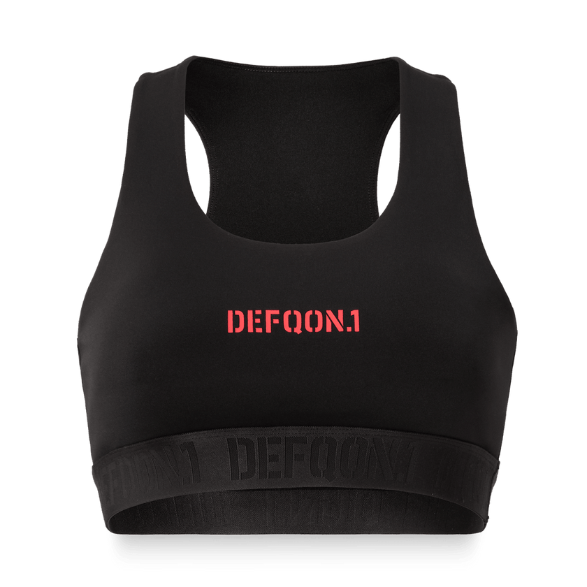 131. Sport top red/black - Defqon.1 Festival Store