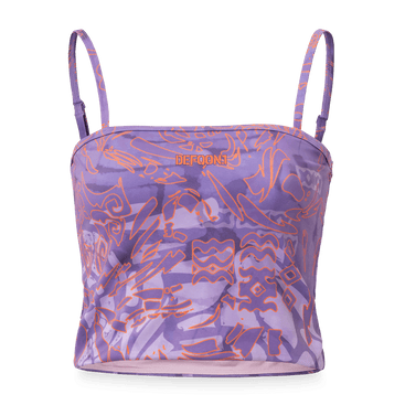 136. Bandeau top All-over Tie Dye image