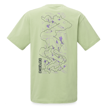 004. T-shirt Lime loose fit image