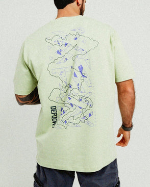 004. T-shirt Lime loose fit image
