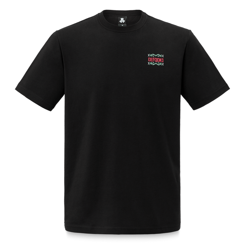 006. T-shirt Collecidoscope Black loose fit - Defqon.1 Festival Store