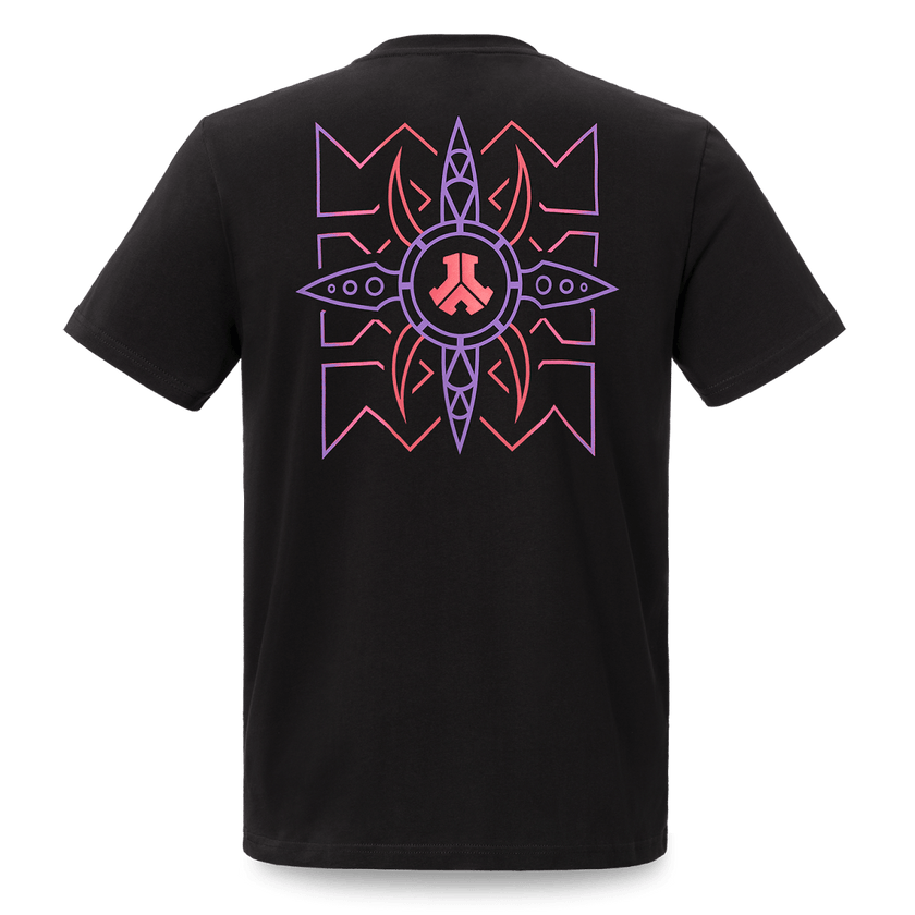 014. T-shirt Red/Black/Pink - Defqon.1 Festival Store