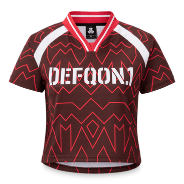 105. Football shirt Bordeaux cropped fit image