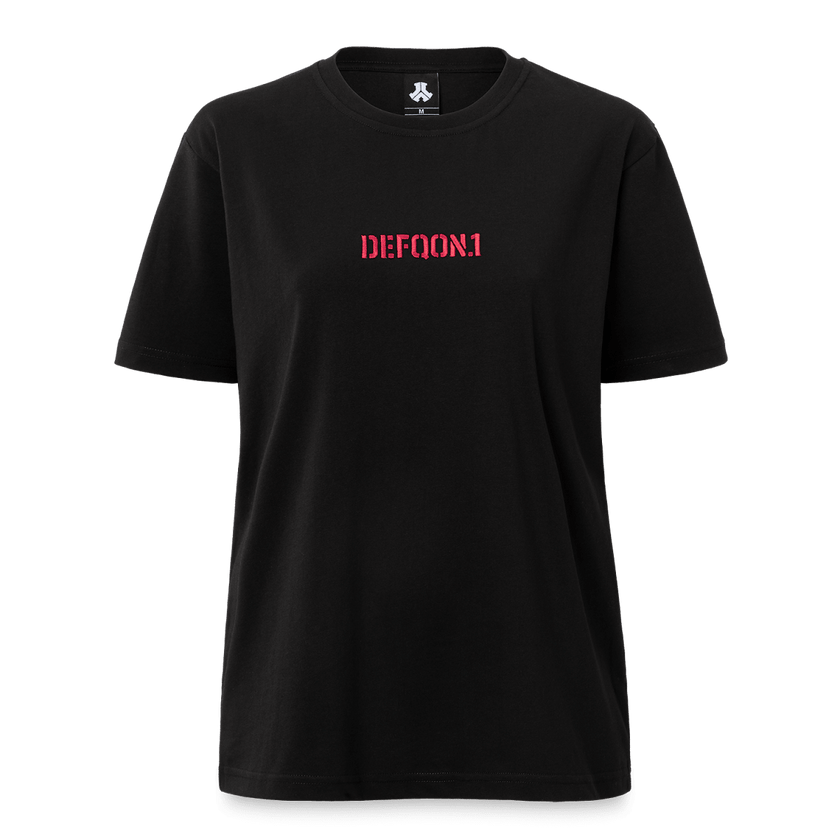 108. T-shirt Black boyfriend fit - Defqon.1 Festival Store