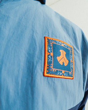 064. Wind jacket Air Force Blue loose fit image